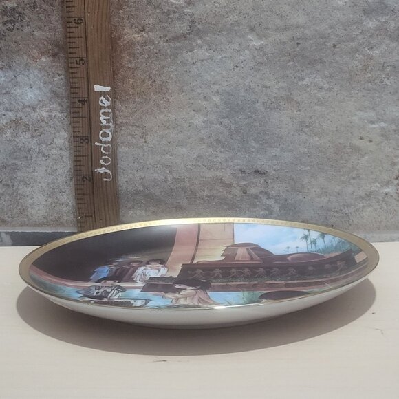 Enesco Precious Moments The Baby Moses Decorative Plate The Hamilton Collection - Picture 10 of 12